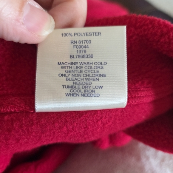 Bedford Fair Women's Fleece Coat Rose's Red Size Large Warm Coat Winter Coat - Picture 2 of 7